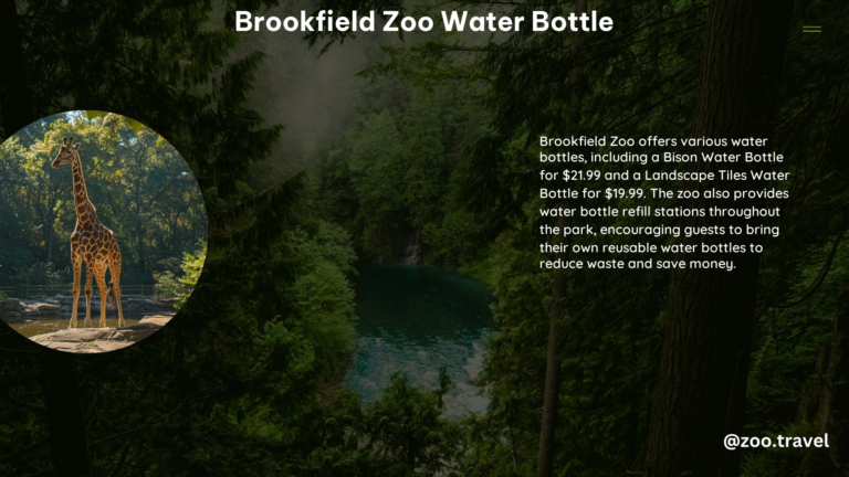 Brookfield Zoo Water Bottle