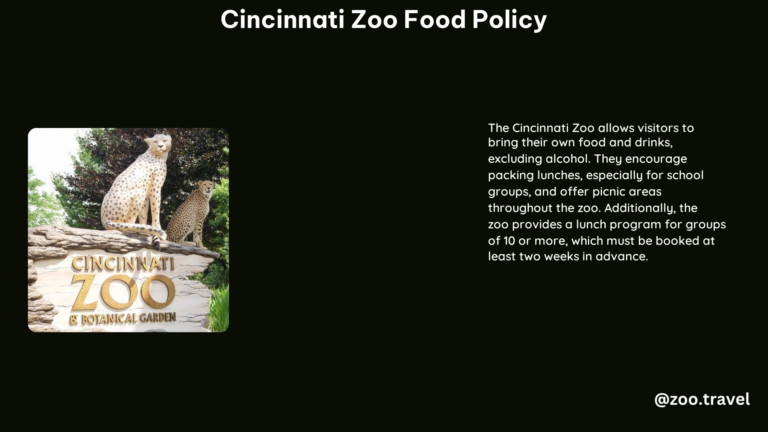 Cincinnati Zoo Food Policy