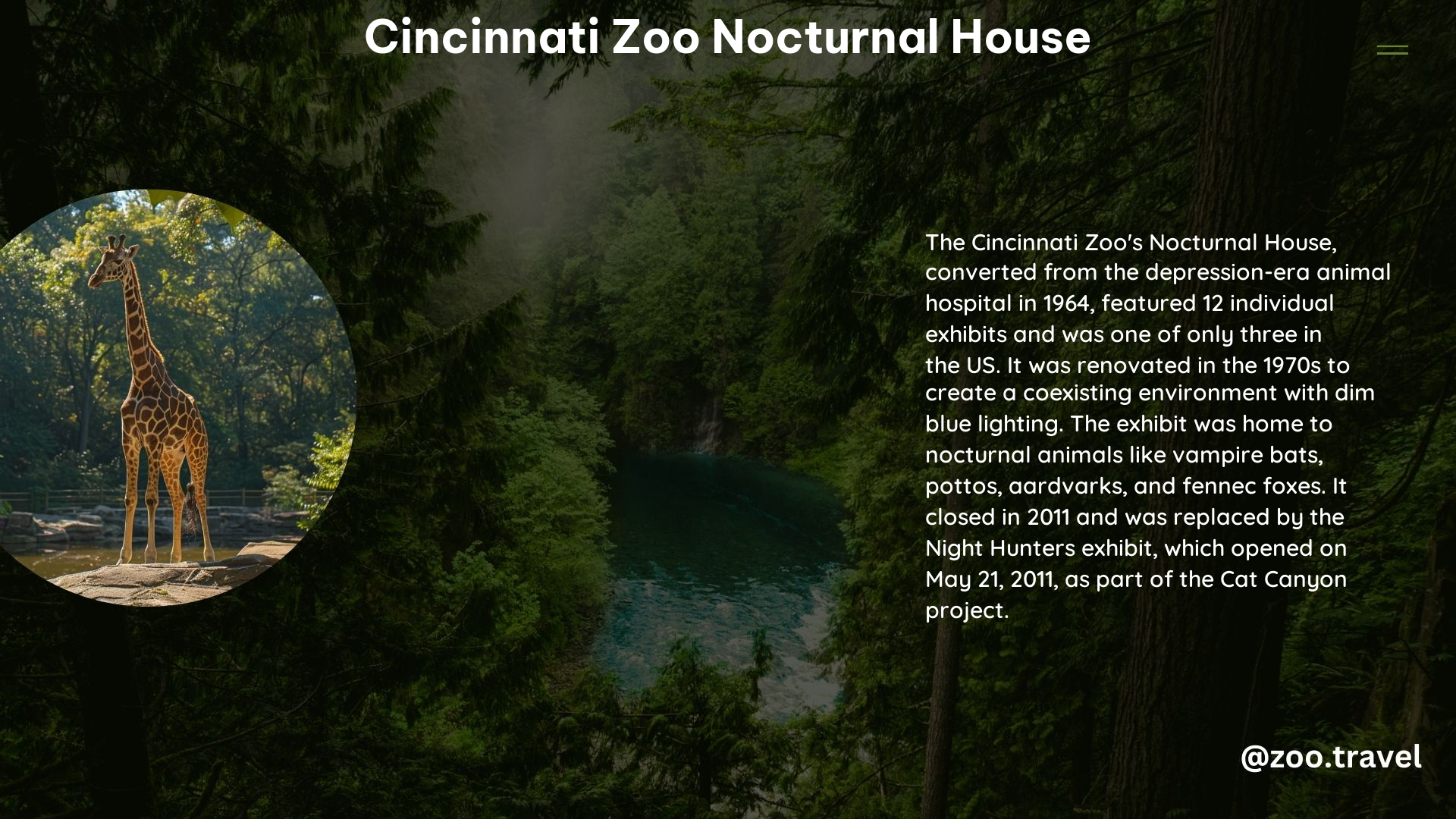 Cincinnati Zoo Nocturnal House