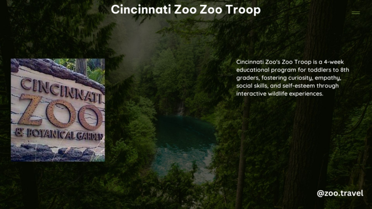 Cincinnati Zoo Zoo Troop