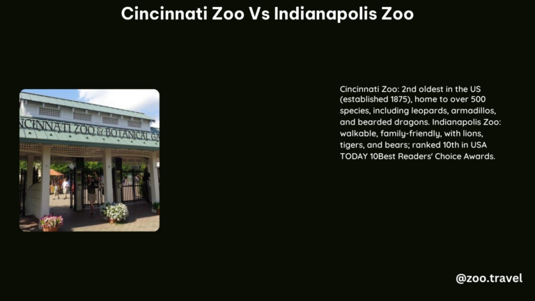 Cincinnati Zoo vs Indianapolis Zoo