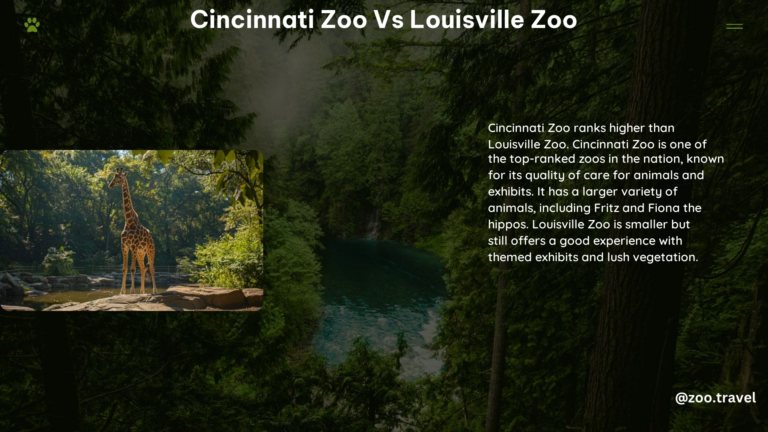 Cincinnati Zoo vs Louisville Zoo