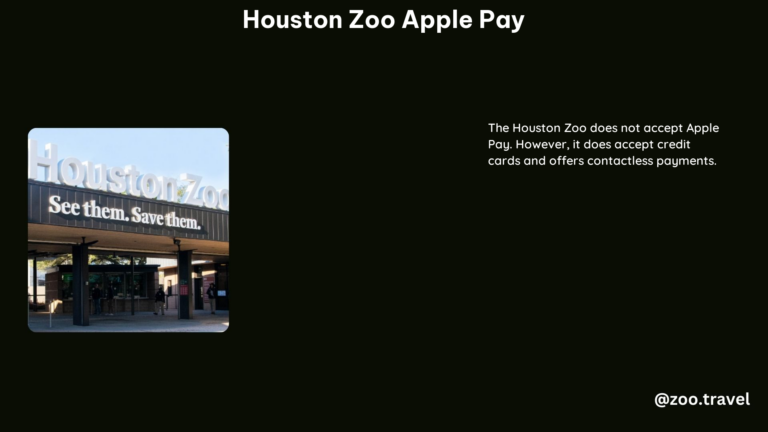 Houston Zoo Apple Pay