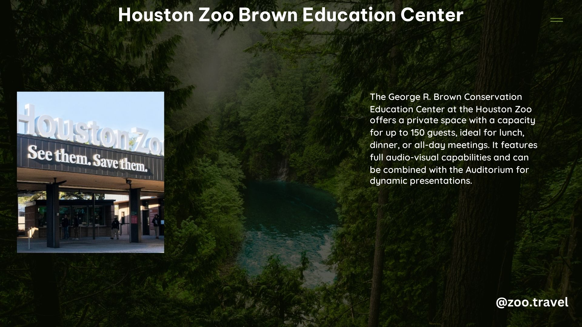 Houston Zoo Brown Education Center