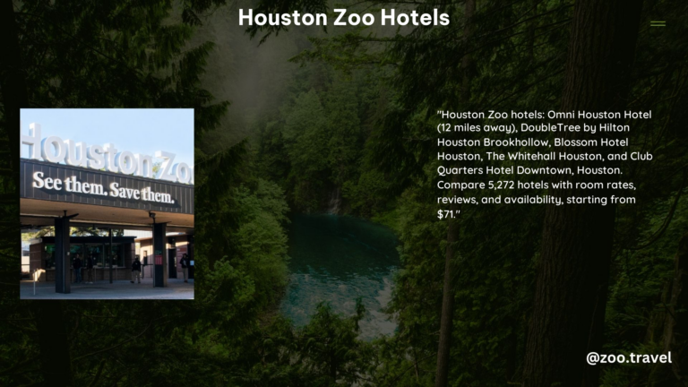 Houston Zoo Hotels