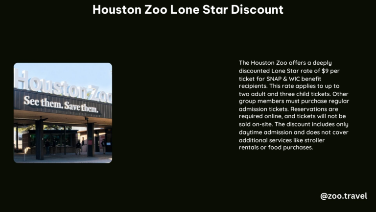 Houston Zoo Lone Star Discount