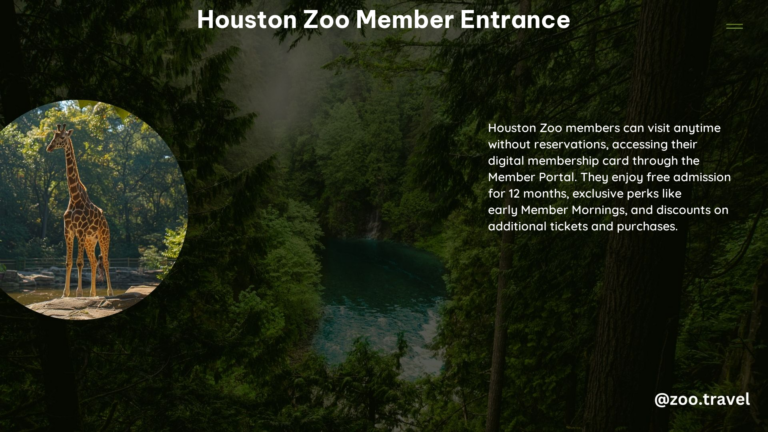 Houston Zoo Member Entrance