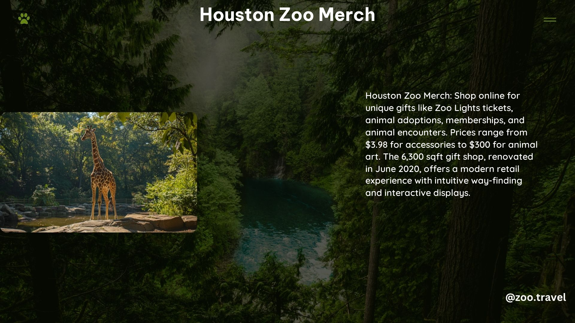 Houston Zoo Merch