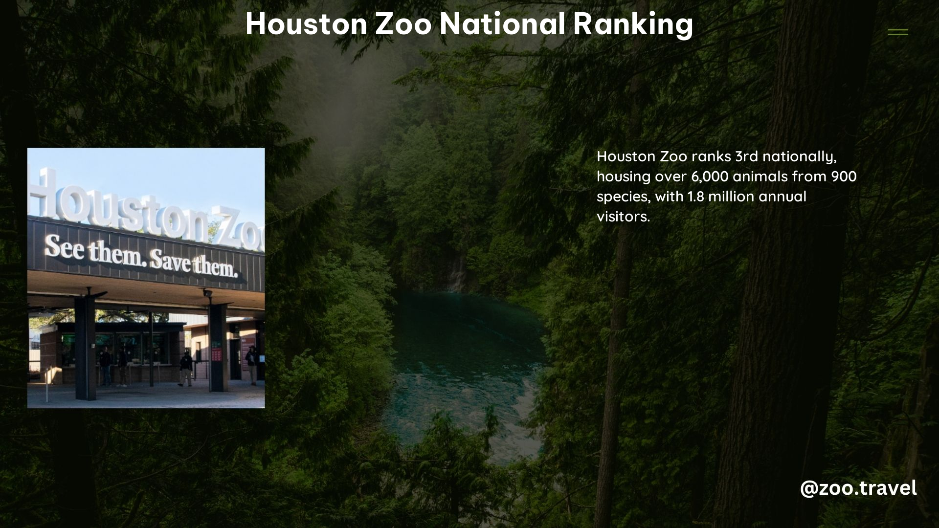 Houston Zoo National Ranking