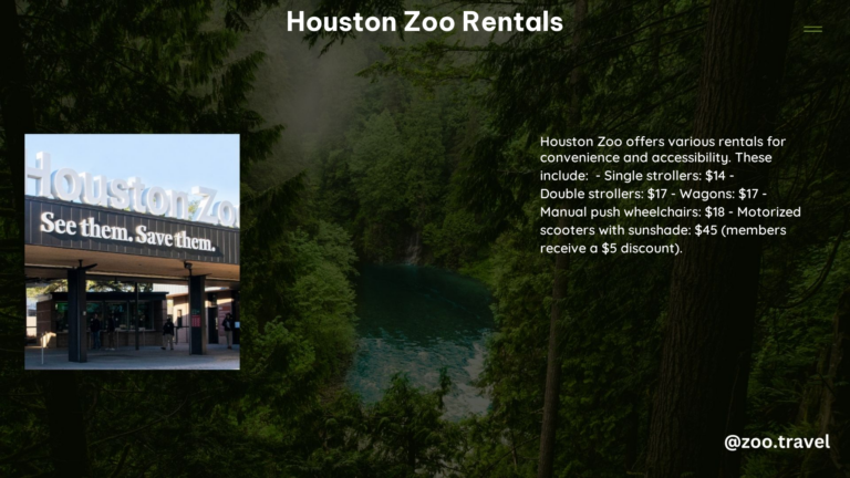 Houston Zoo Rentals