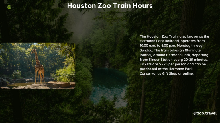 Houston Zoo Train Hours