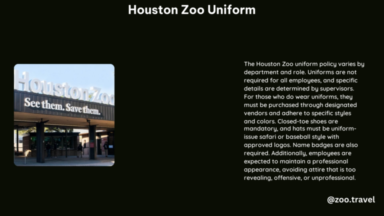 Houston Zoo Uniform