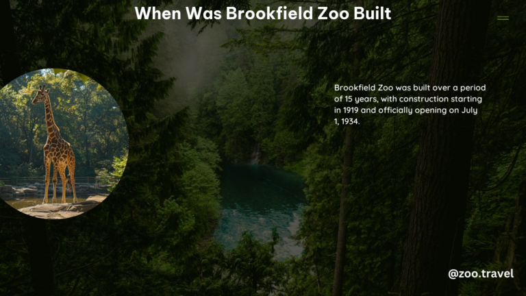 When Was Brookfield Zoo Built