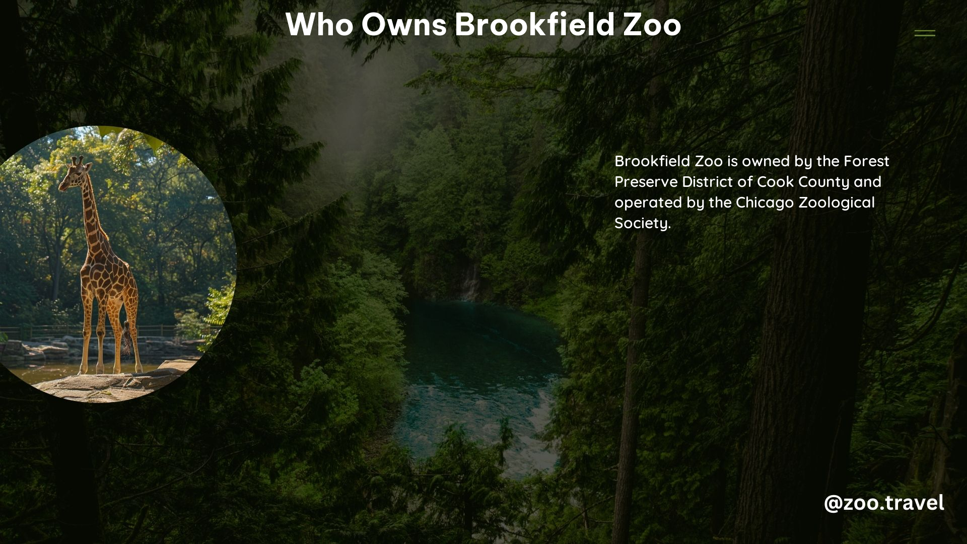 Who Owns Brookfield Zoo