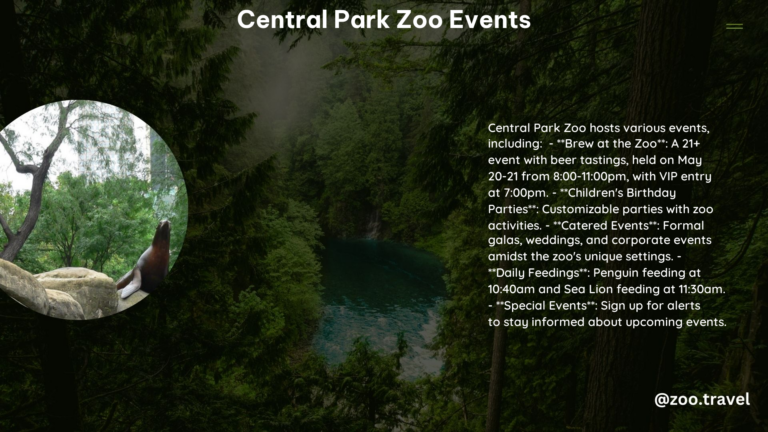 Central Park Zoo Events