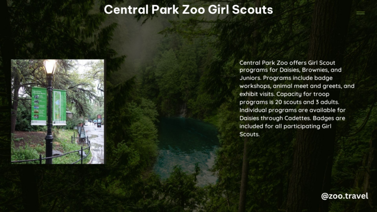 Central Park Zoo Girl Scouts