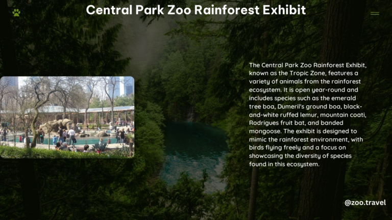 Central Park Zoo Rainforest Exhibit