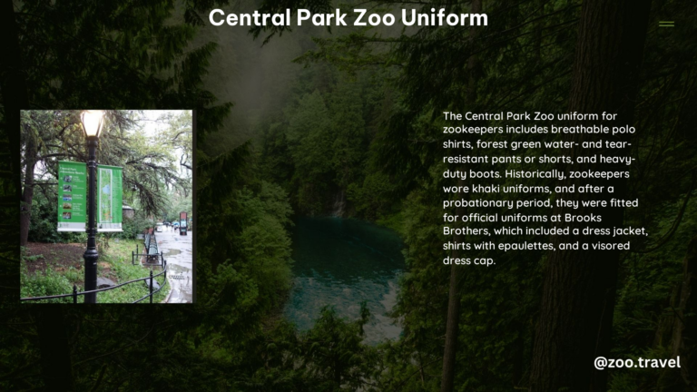 Central Park Zoo Uniform