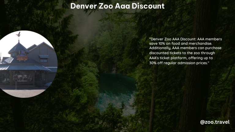 Denver Zoo AAA Discount