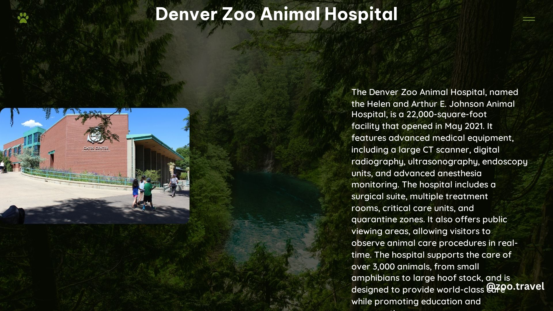 Denver Zoo Animal Hospital