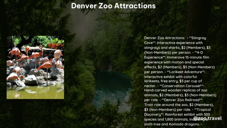 Denver Zoo Attractions