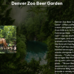 Denver Zoo Beer Garden