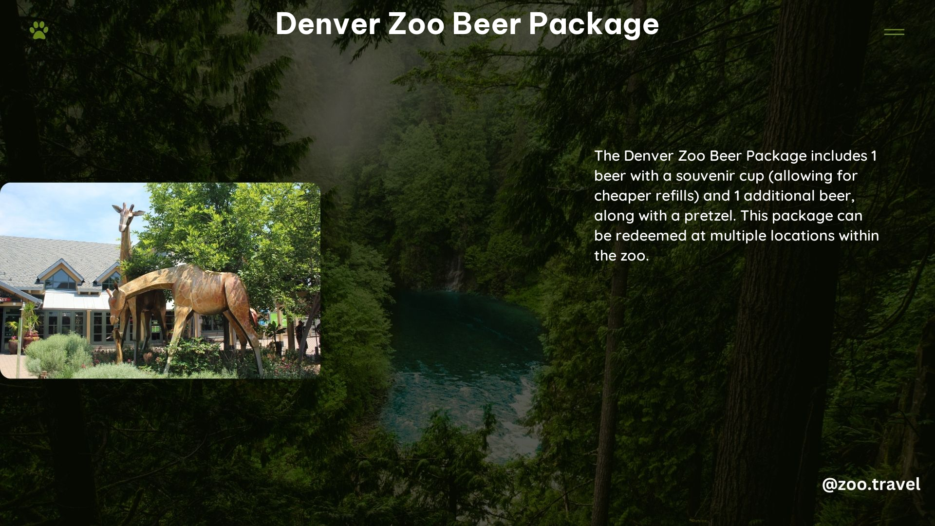 Denver Zoo Beer Package