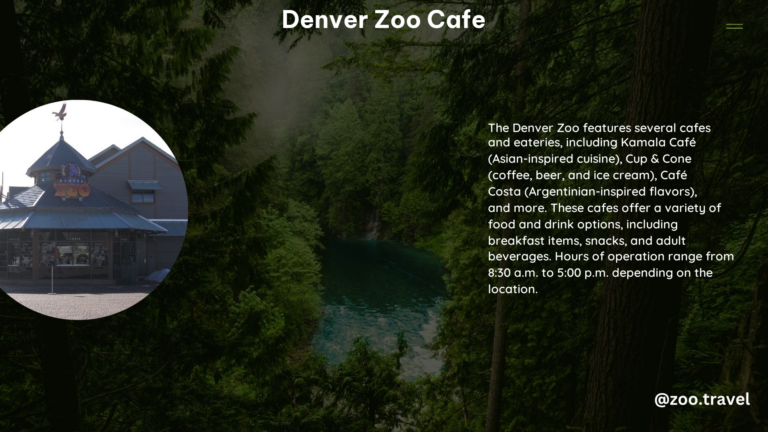 Denver Zoo Cafe