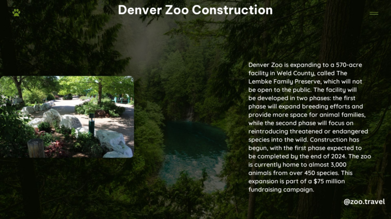 Denver Zoo Construction