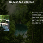 Denver Zoo Contact