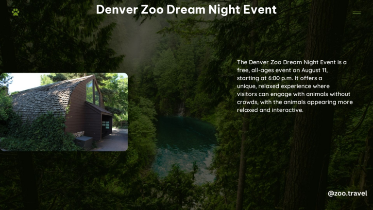 Denver Zoo Dream Night Event