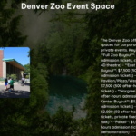 Denver Zoo Event Space