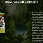 Denver Zoo Gift Certificate