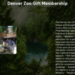 Denver Zoo Gift Membership