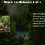 Denver Zoo Halloween Lights