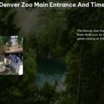 Denver Zoo Main Entrance and Time