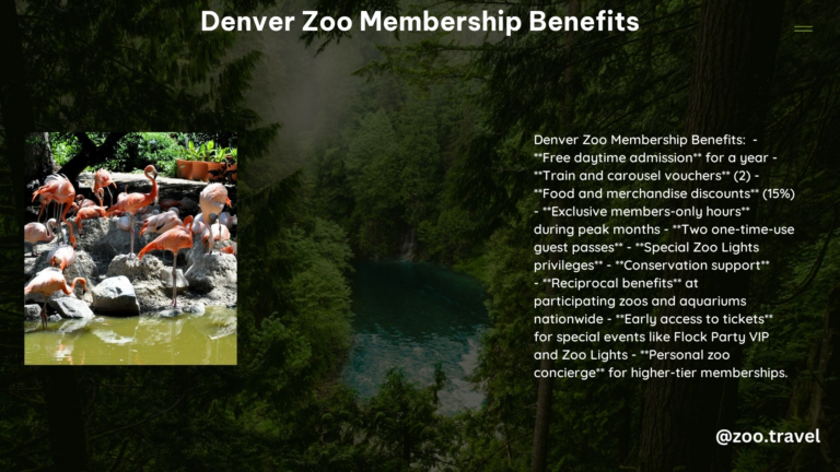 Denver Zoo Membership Benefits