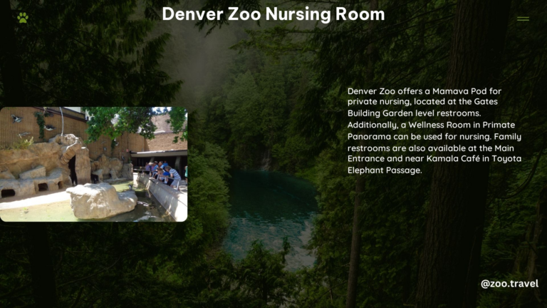 Denver Zoo Nursing Room