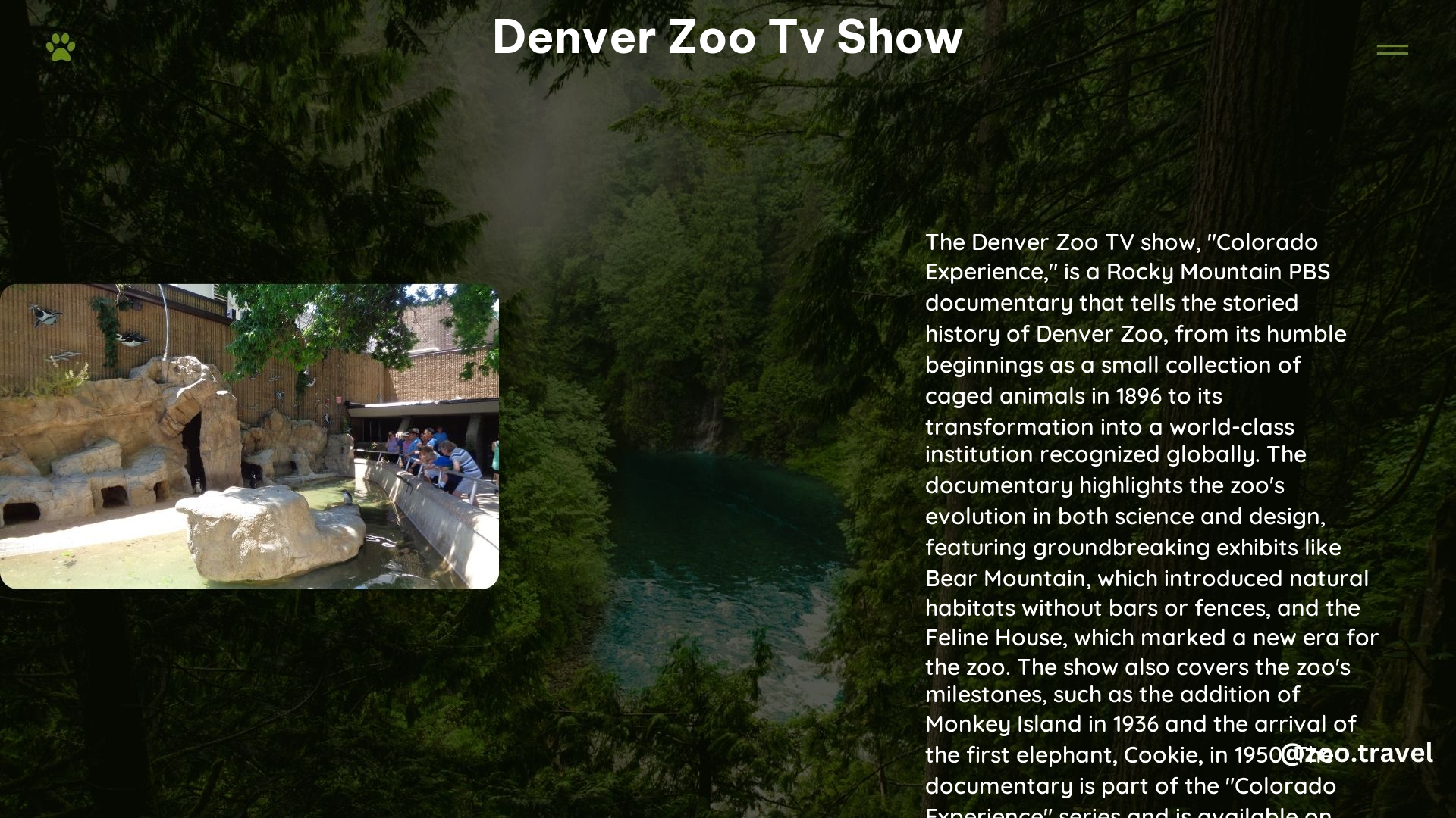 Denver Zoo TV Show