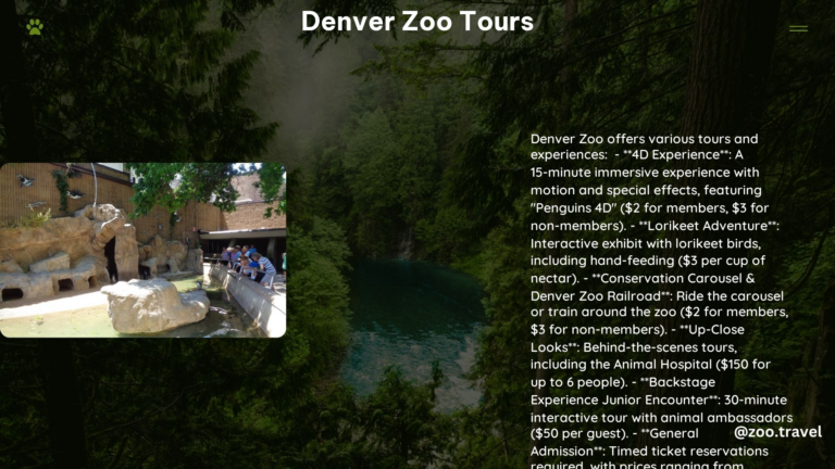 Denver Zoo Tours