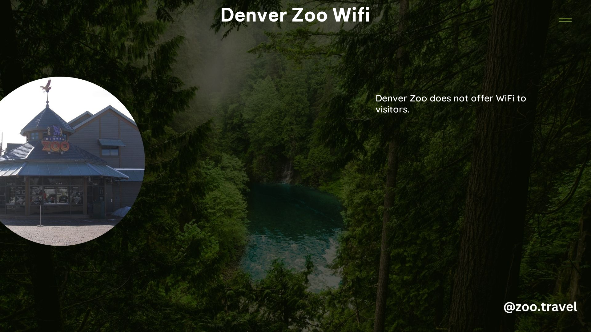 Denver Zoo WiFi