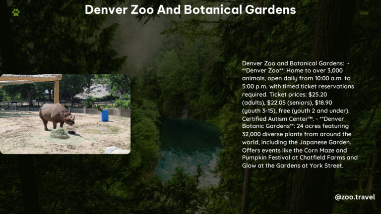 Denver Zoo and Botanical Gardens