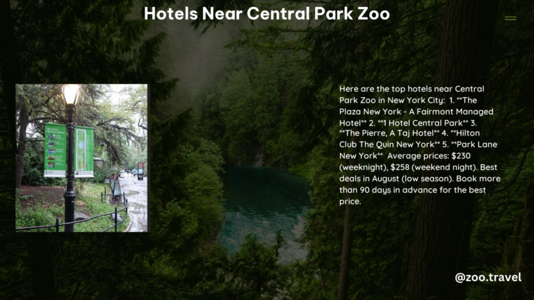 Hotels Near Central Park Zoo