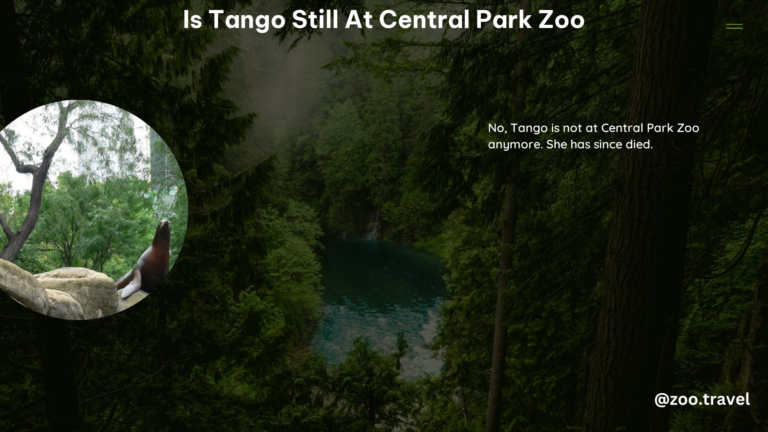 Is Tango Still at Central Park Zoo