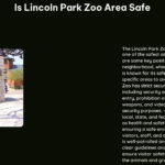 is lincoln park zoo area safe